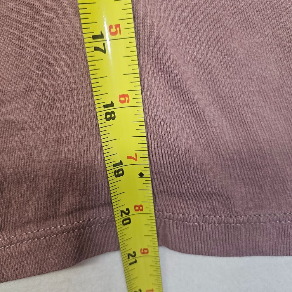 Vans Off The Wall Women's Small Brown Purple  Crop Top Tee T-Shirt - Picture 5 of 6